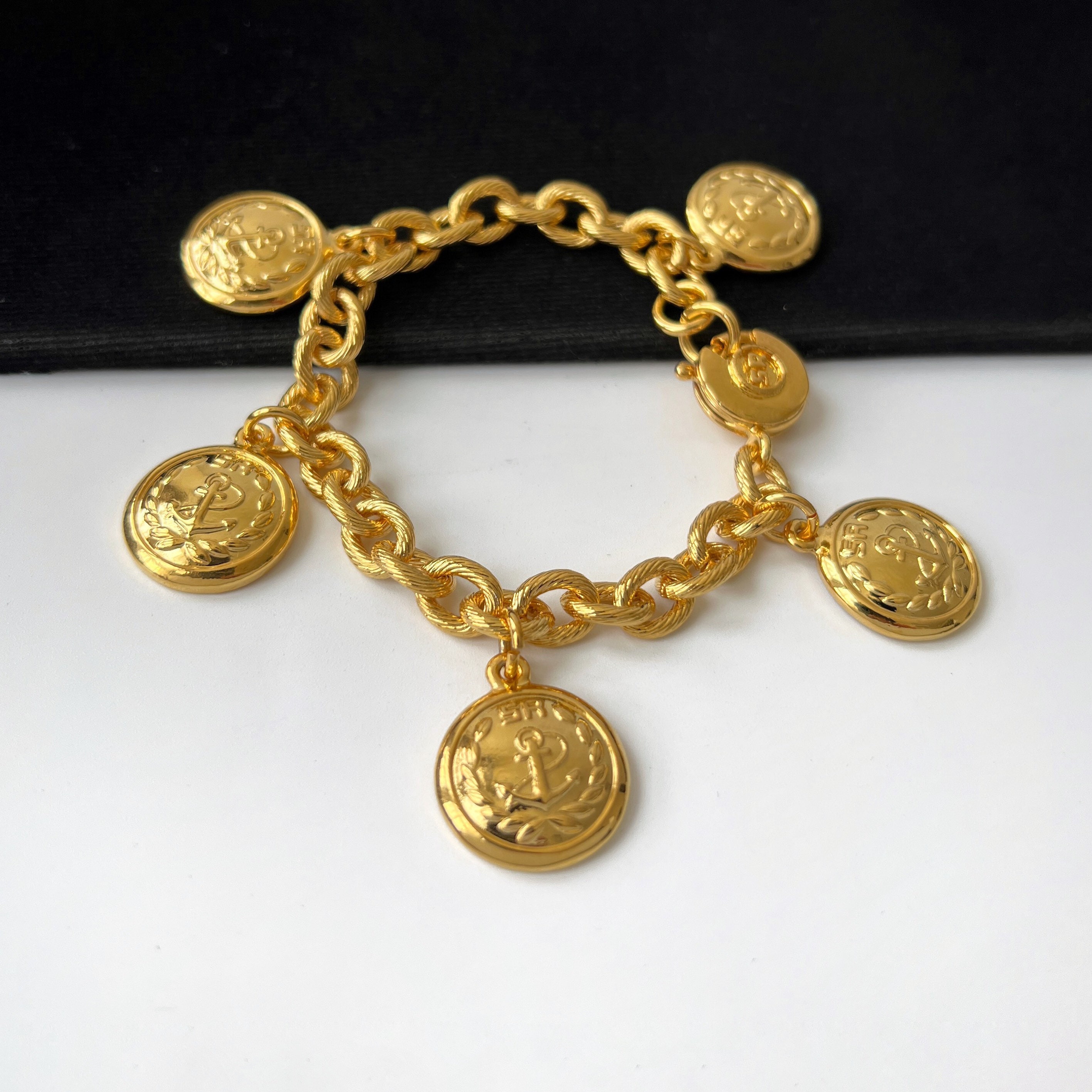 SONIA RYKIEL Vintage SR Charm Bracelet -  Ireland