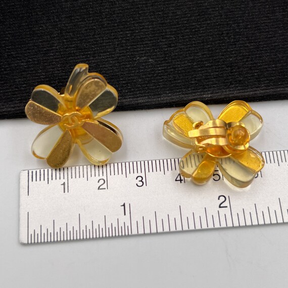 CHANEL Vintage Lucky Four Leaf Clover Clip on Earrings -  Hong Kong