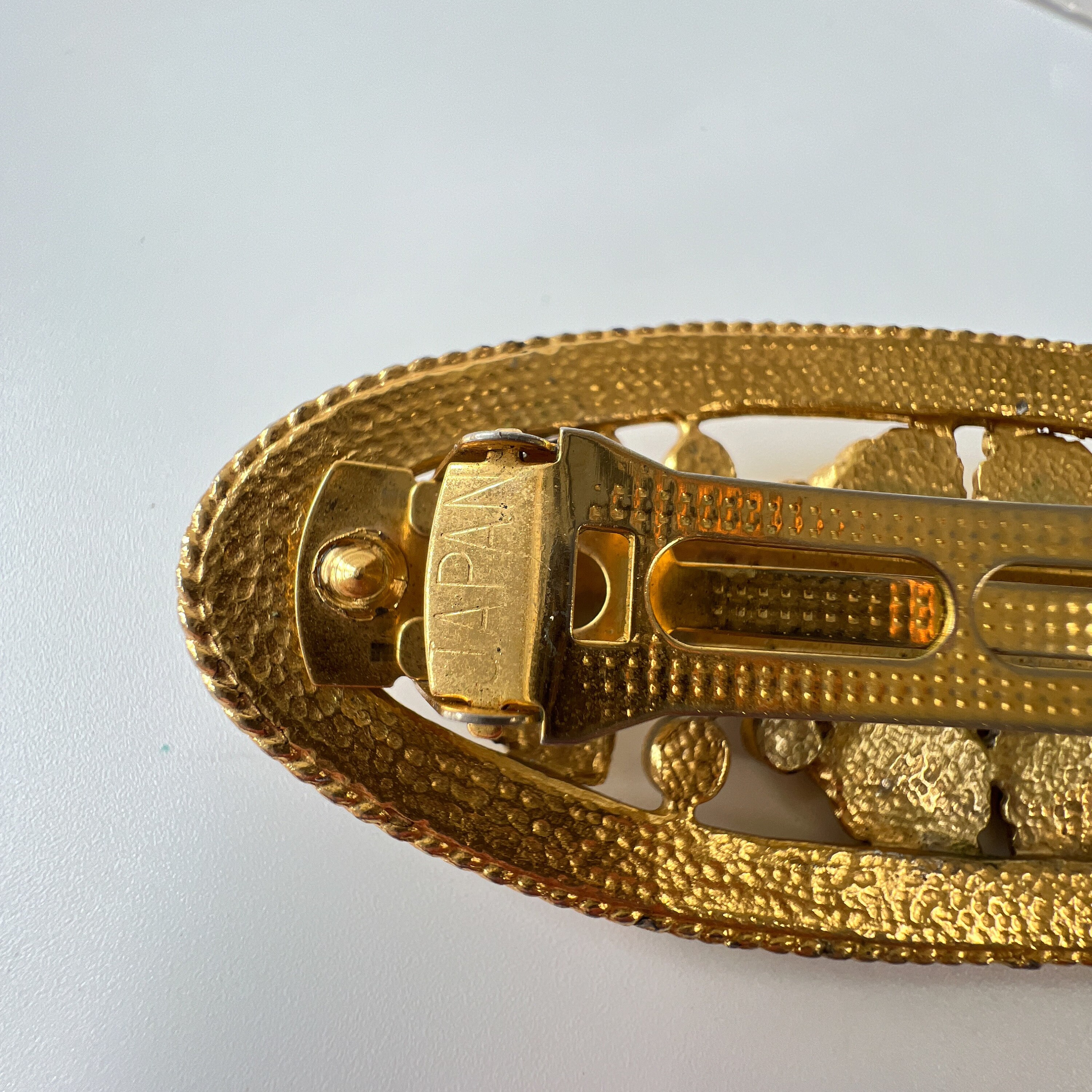 SONIA RYKIEL Vintage Vine Gold Plated Hair Clip - Etsy Canada display picture 1
