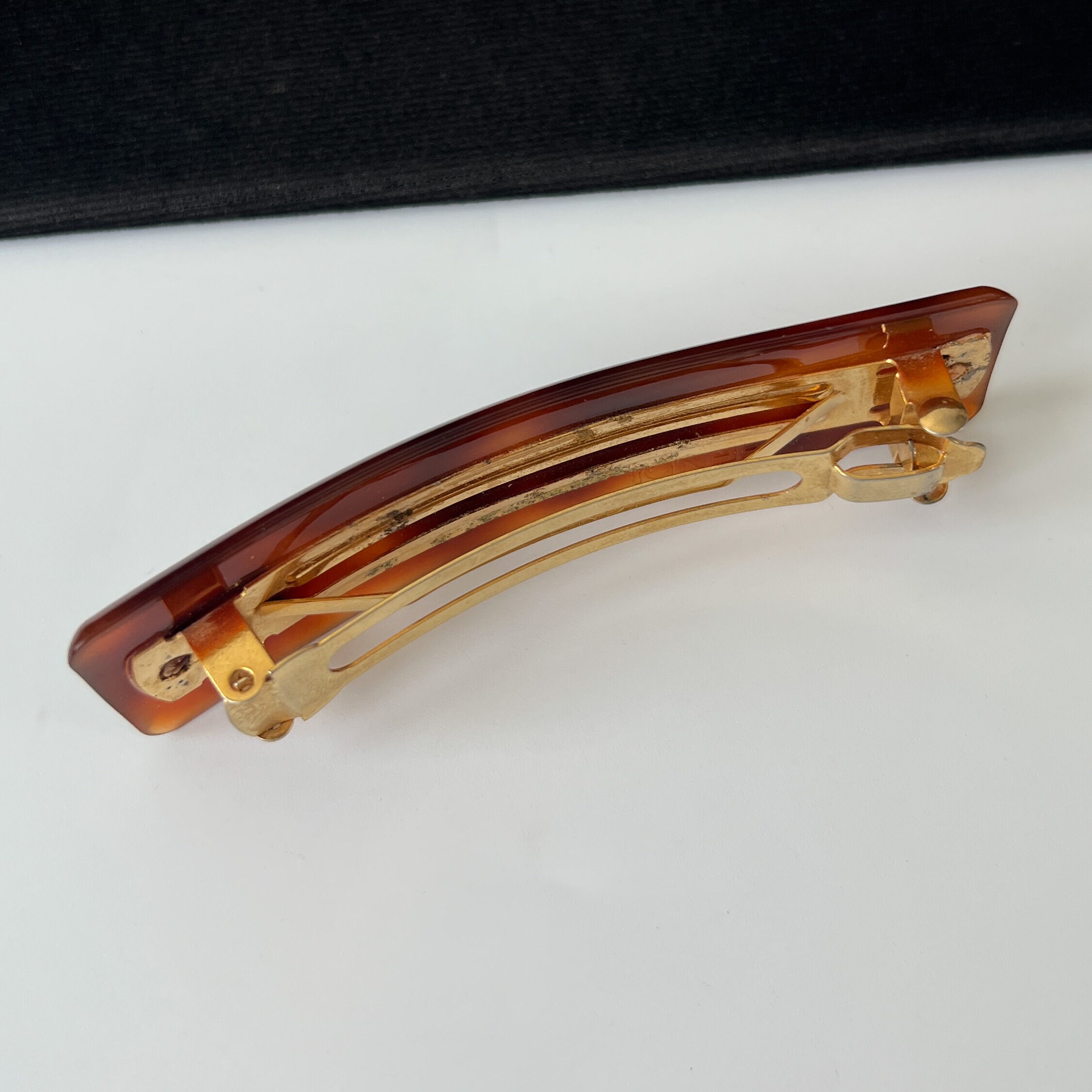 FENDI ヘアピン　ヴィンテージ Fendi Vintage FF Logo Hair Clip - Etsy