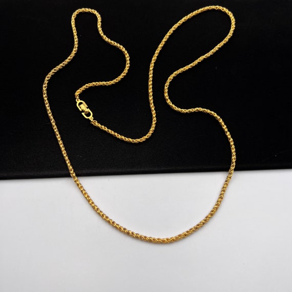 アクセサリー Vintage Christian Dior Chain Necklace Christian Dior Vintage Dior Chain Link Necklace - Etsy