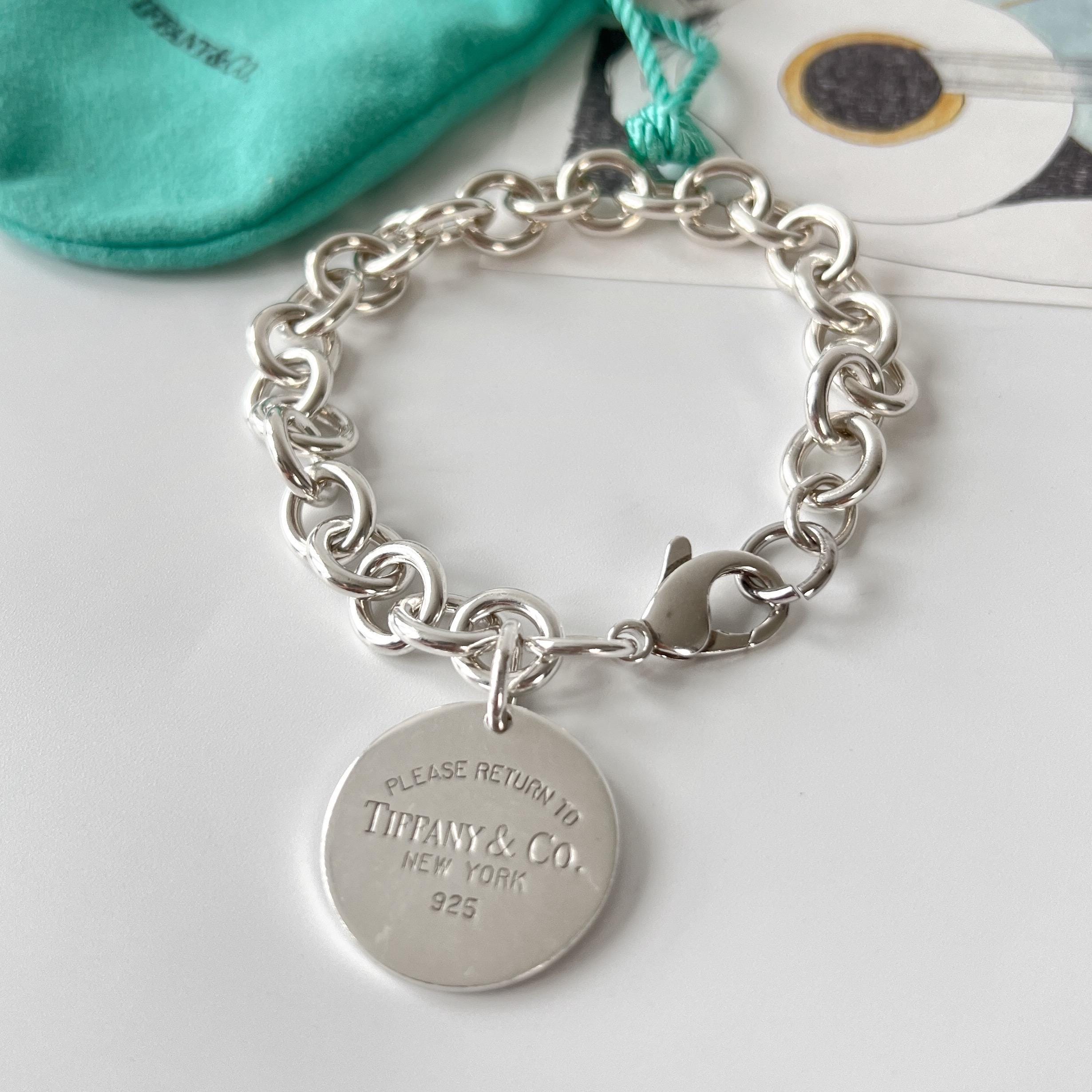 【2025最新作】 Tiffany 925 in Bracelet Tag Coin Tiffany to Return Co. & アクセサリー