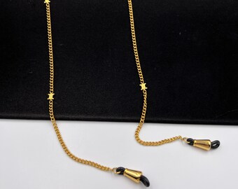 CELINE Vintage Triomphe Logo Charm Glasses Chain - Etsy