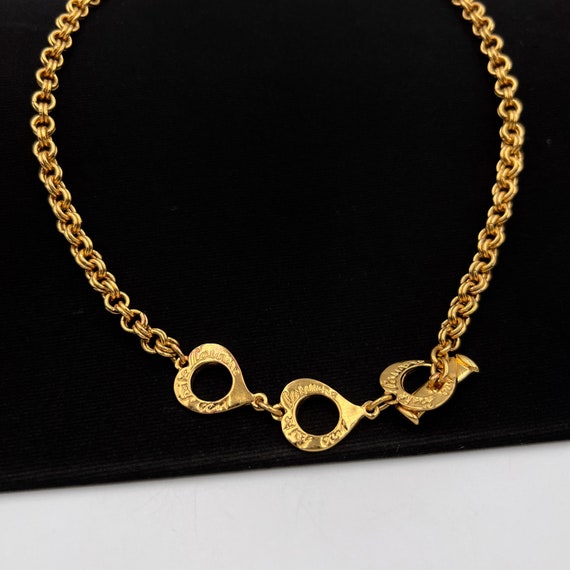 YSL Vintage Gold Chain Necklace - image 1