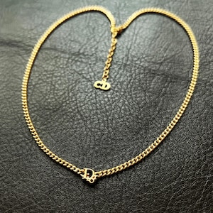 Christian Dior Vintage Dior Chain Link Necklace