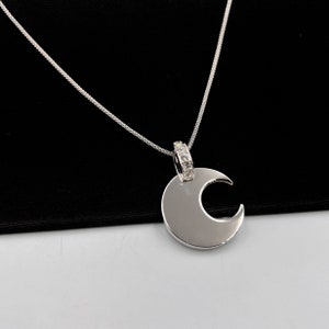 MOSCHINO Vintage Eclipse Pendant Necklace