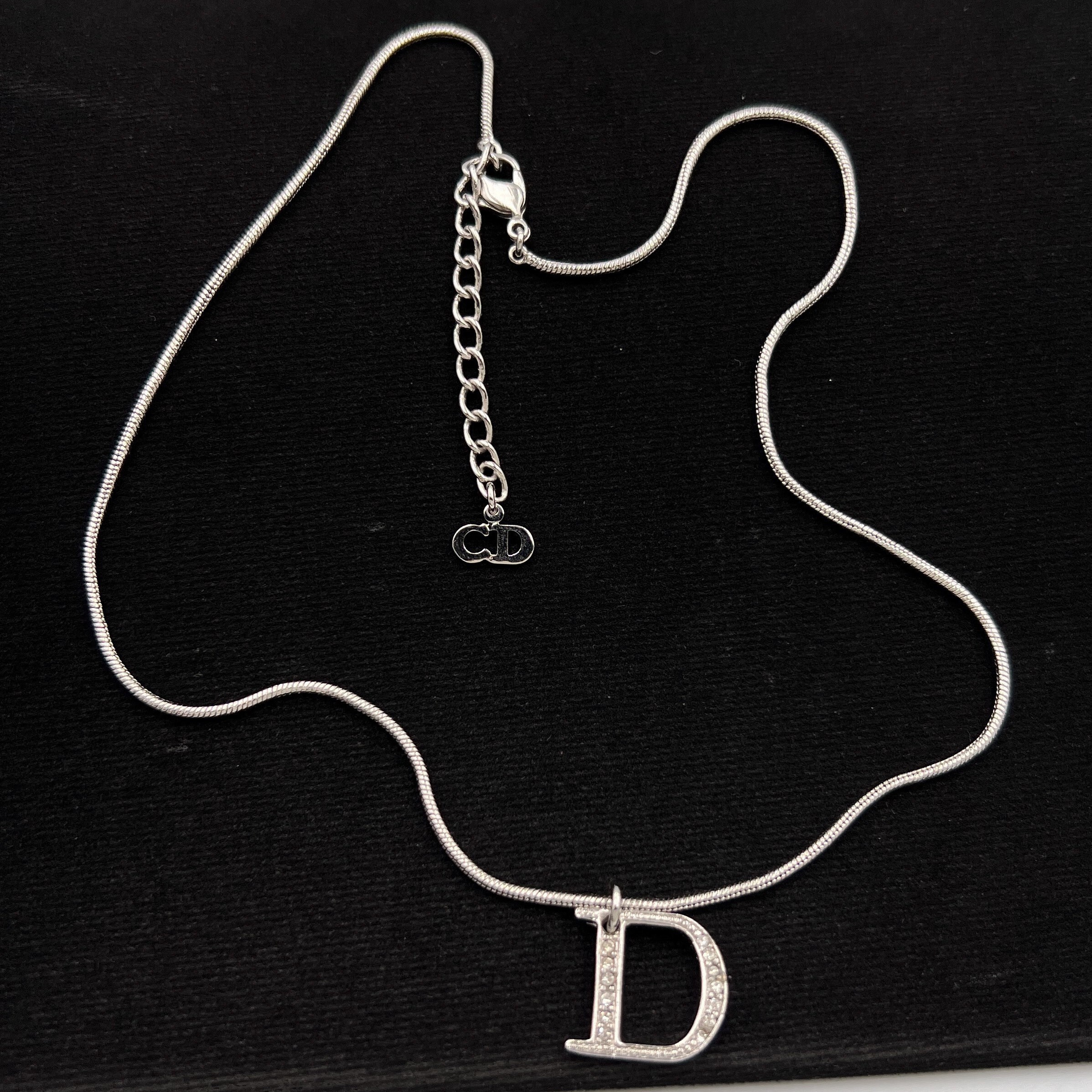 Elsa Peretti® Alphabet Letter D Pendant in Silver, Small | Tiffany & Co.