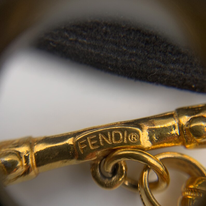 Fendi Vintage FF Charm Bracelet image 8