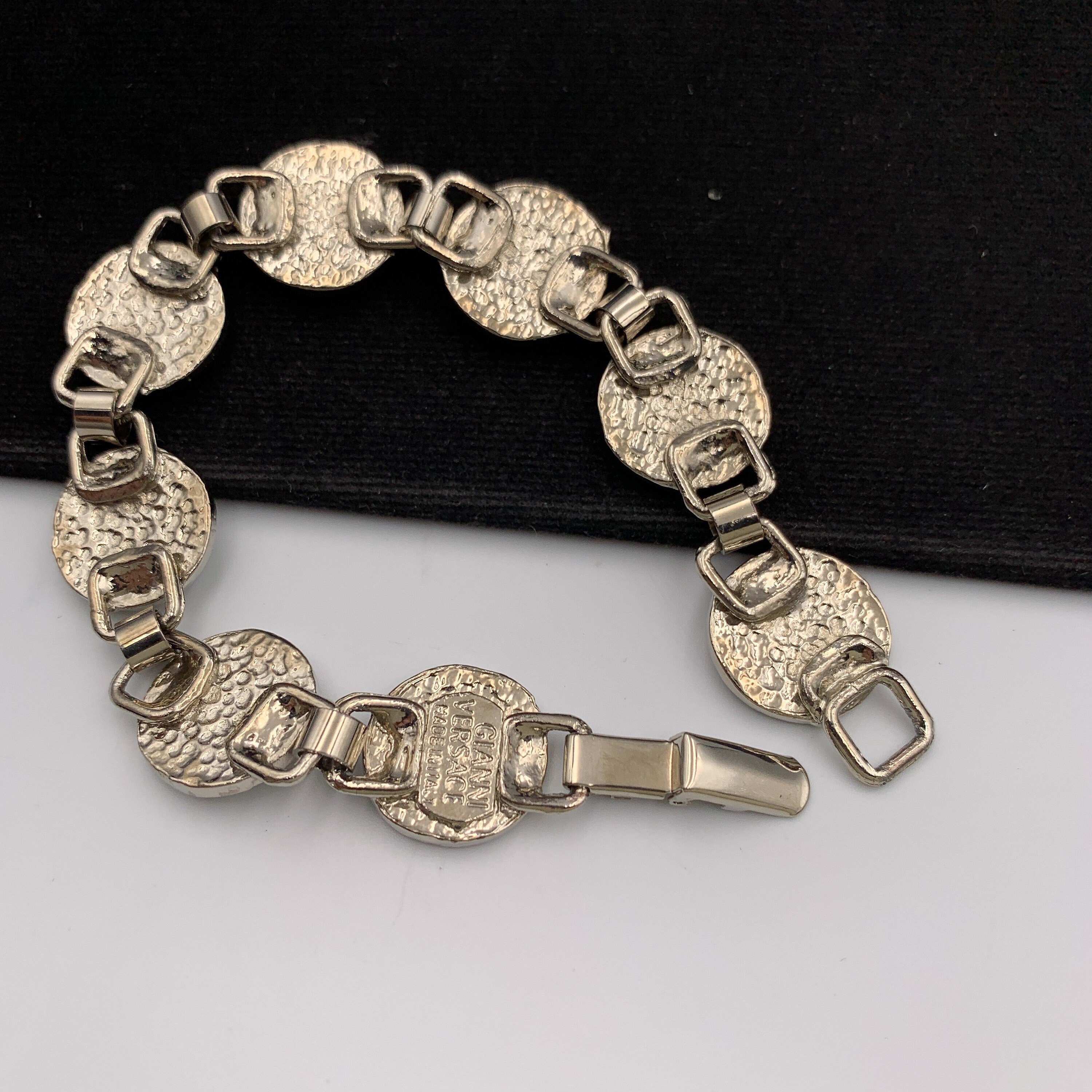 versace coin bracelet