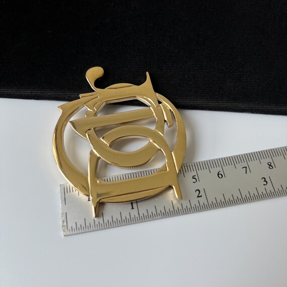 CHRISTIAN DIOR Vintage Dior Logo Brooch - Etsy