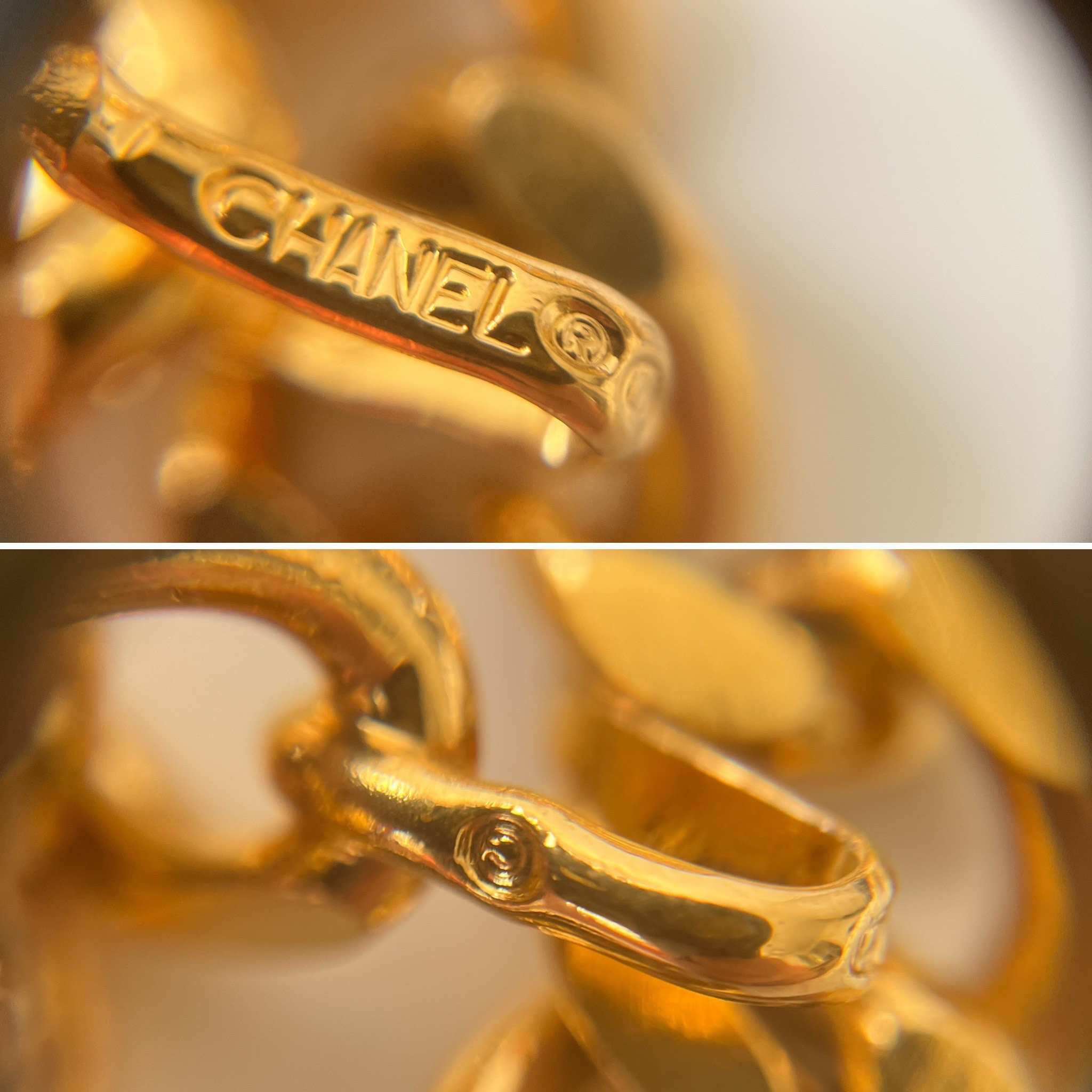 CHANEL ヴィンテージ CHANEL コインチャーム チェーンベルト - Etsy 日本