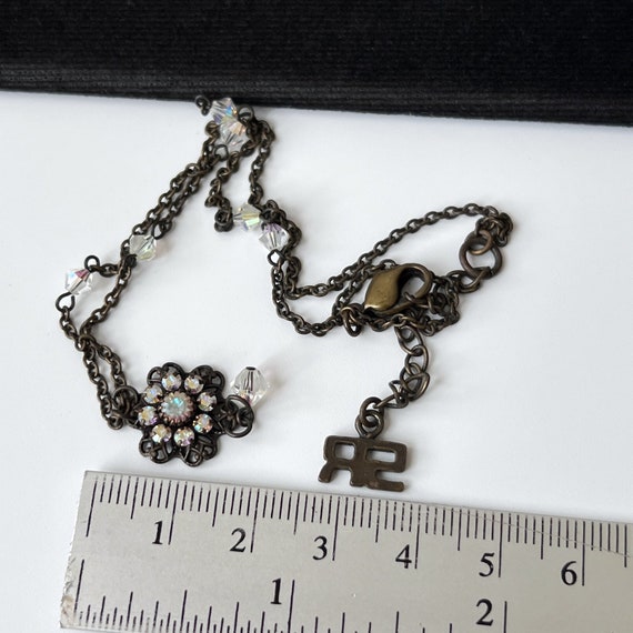 SONIA RYKIEL Vintage Chain Link Choker Necklace - image 7