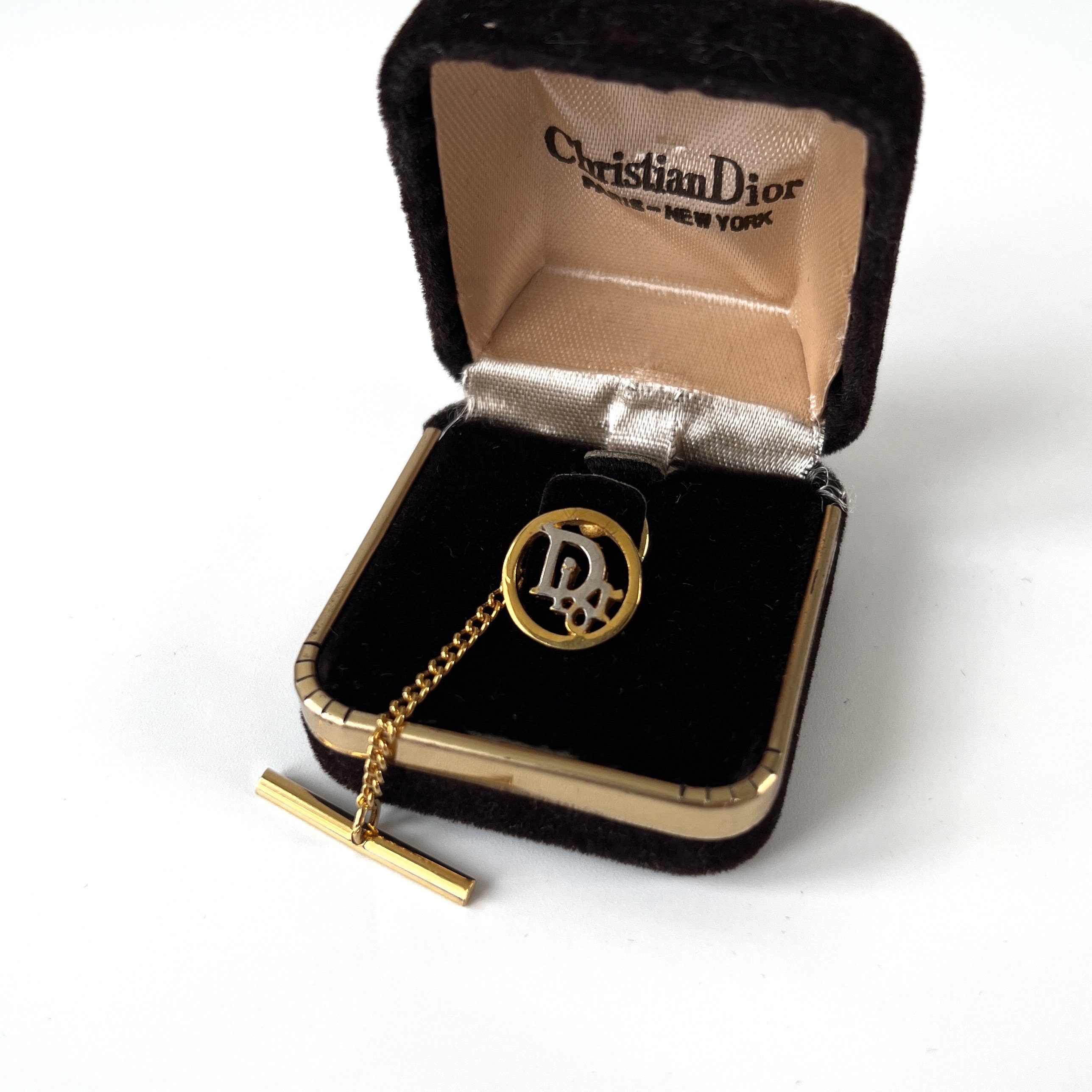Christian Dior ヴィンテージ　レディース　メンズ　ピン　ブローチ CHRISTIAN DIOR Vintage Dior Logo Pin - Etsy