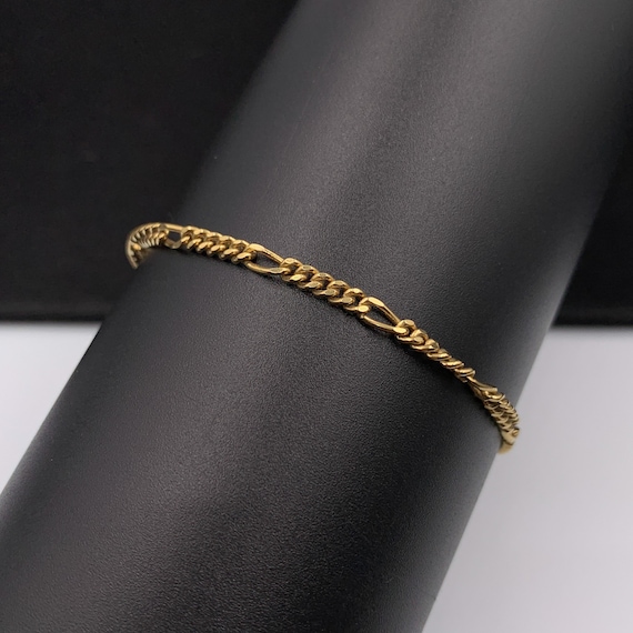 GIVENCHY Vintage Gold Plated Chain Link Bracelet - Etsy