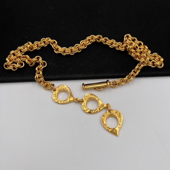 YSL Vintage Gold Chain Necklace - image 7