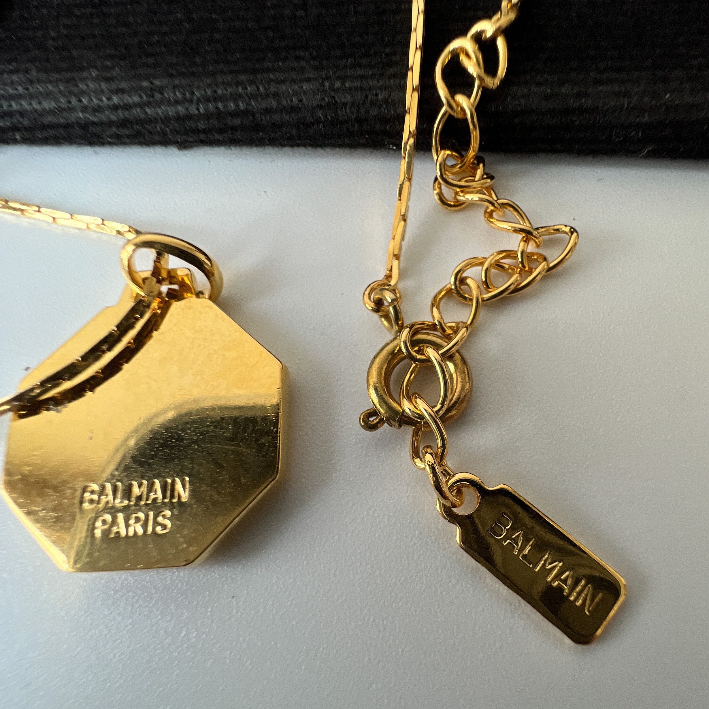 ピエール バルマン ヴィンテージ オクタゴン PB ゴールド メッキ