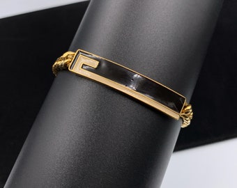 Brincos com clipe de sol vintage VERSACE