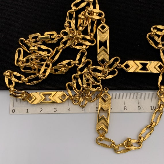 GIVENCHY Vintage Gold Plated Long Chain Necklace - Etsy GIVENCHY Vintage Gold Plated Long Chain Necklace - Etsy