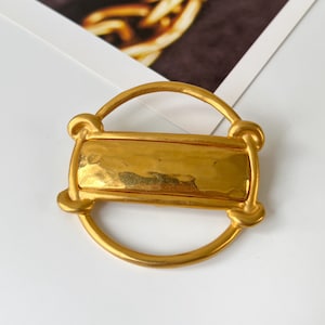 Karl Lagerfeld Vintage Gold Plated Brooch/Pin