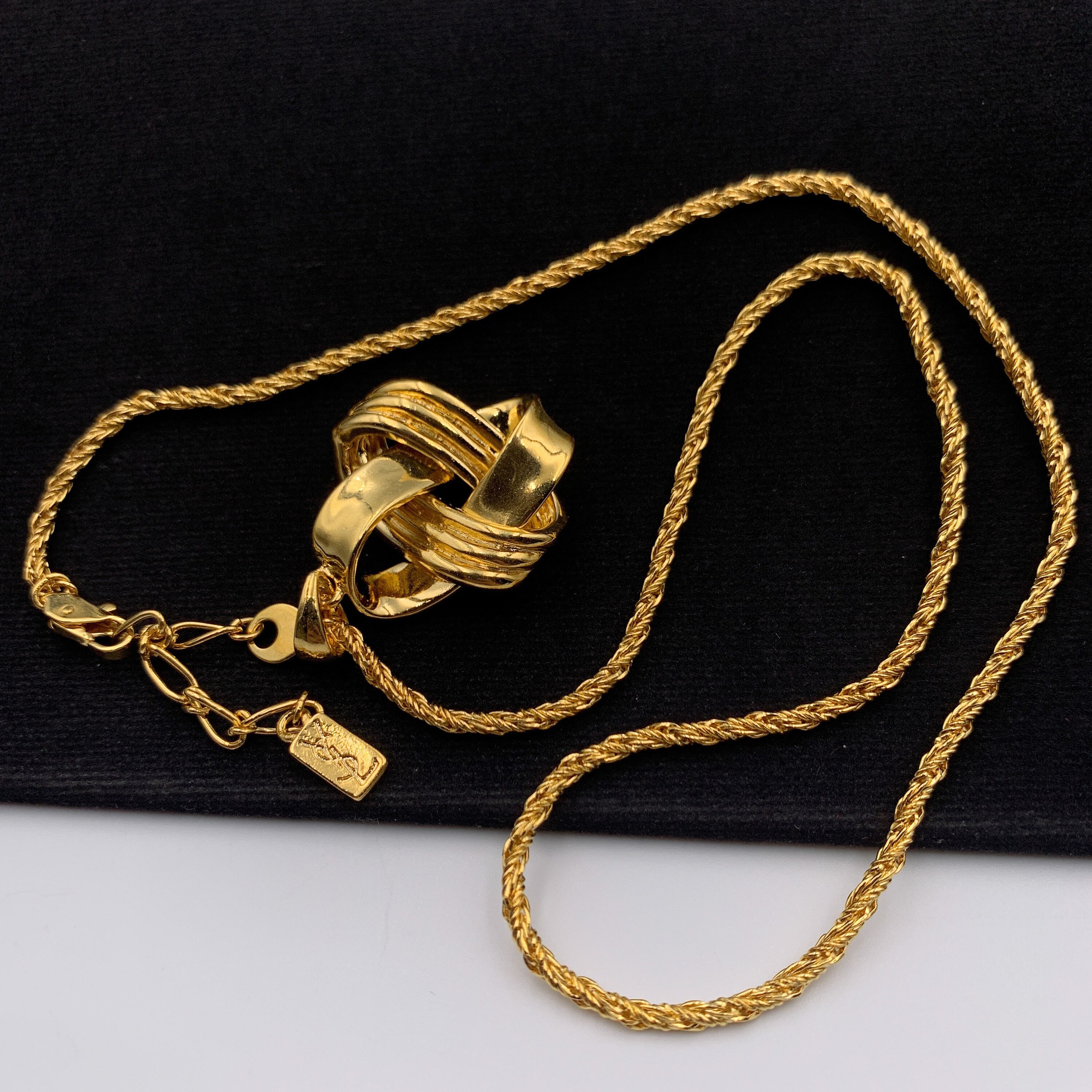 ysl gold chain