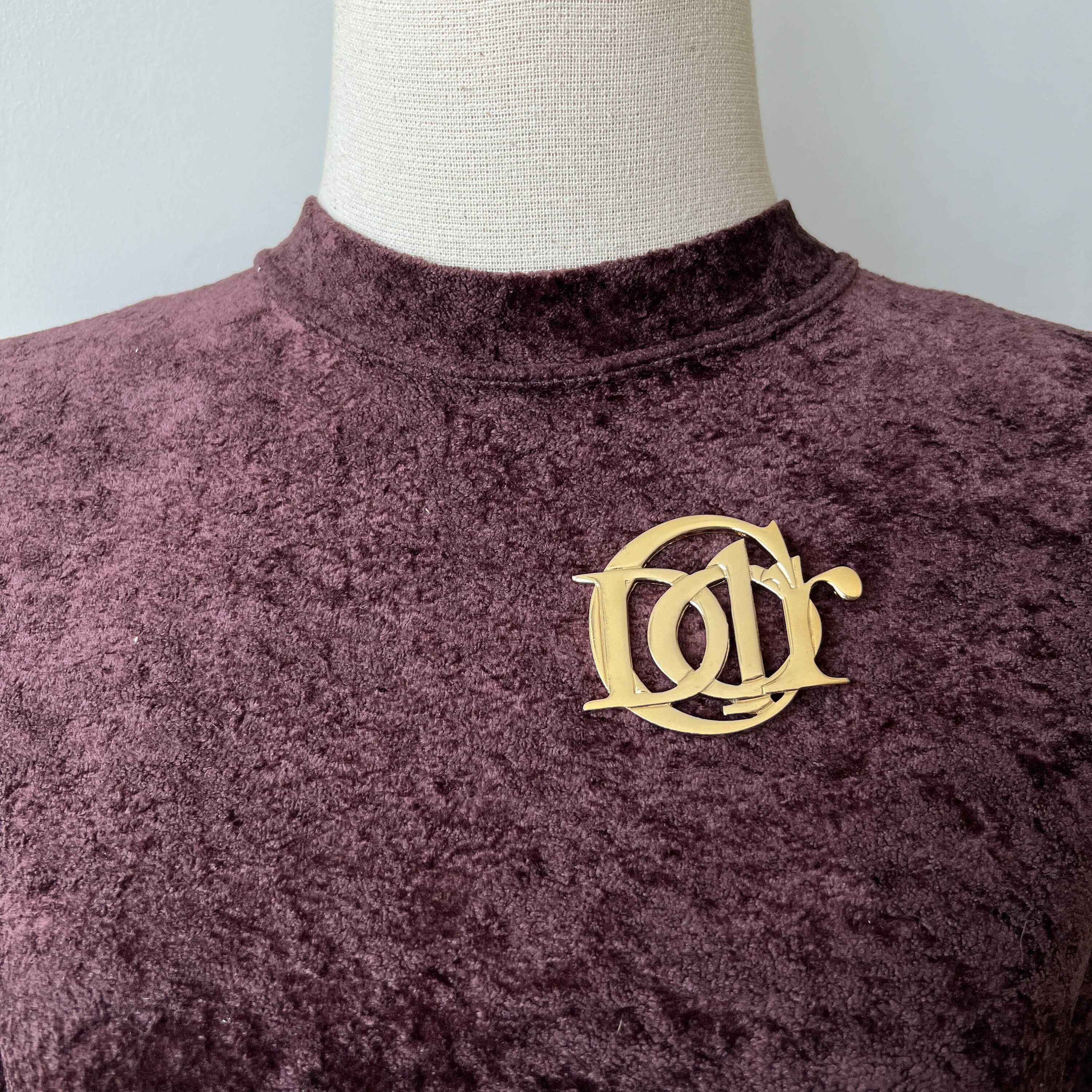 CHRISTIAN DIOR Vintage Dior Logo Brooch - Etsy
