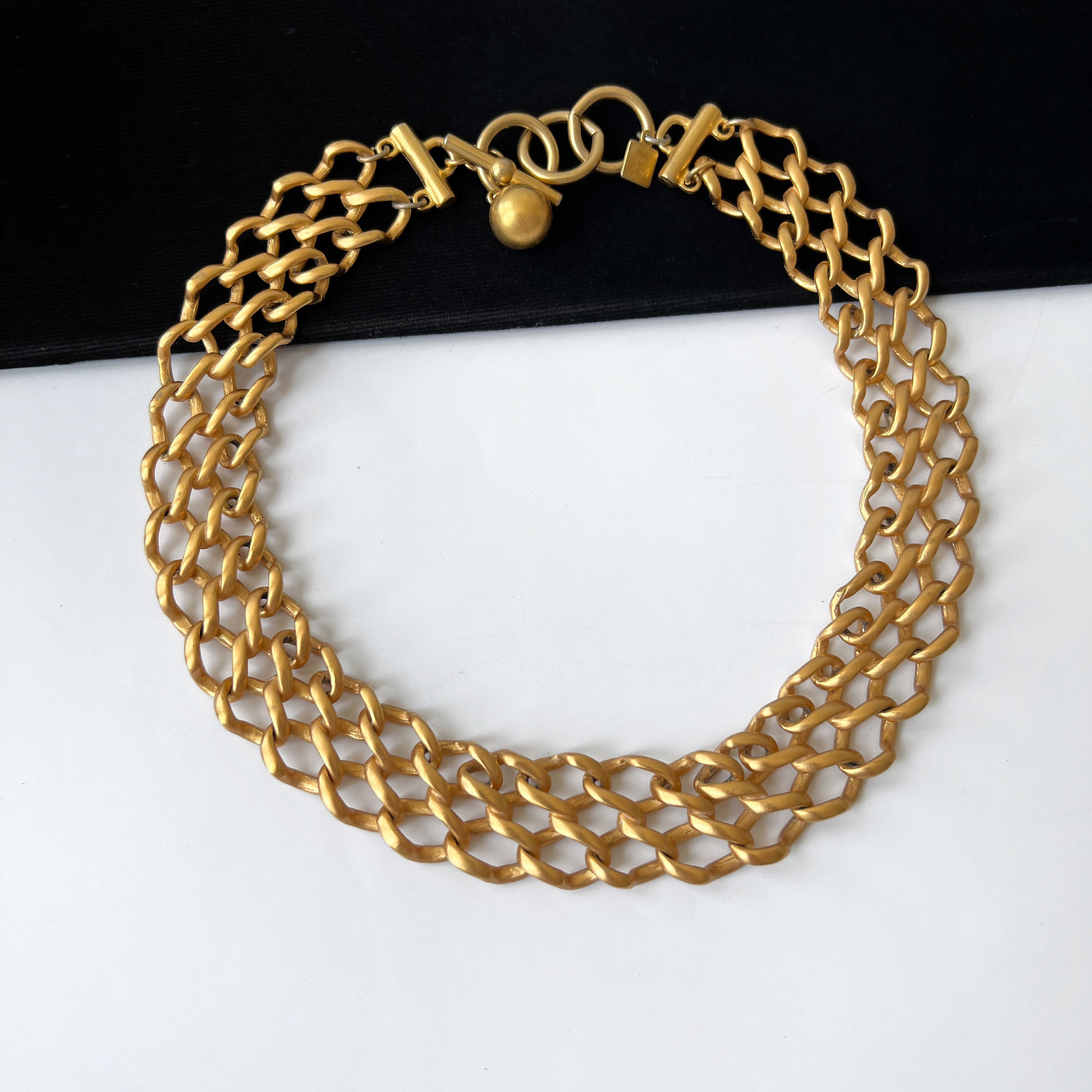 ★2022SS新作★ONE ENOUGH★Vintage Chain Link Necklace 4e8e8289-687e-5e69-bdfc-