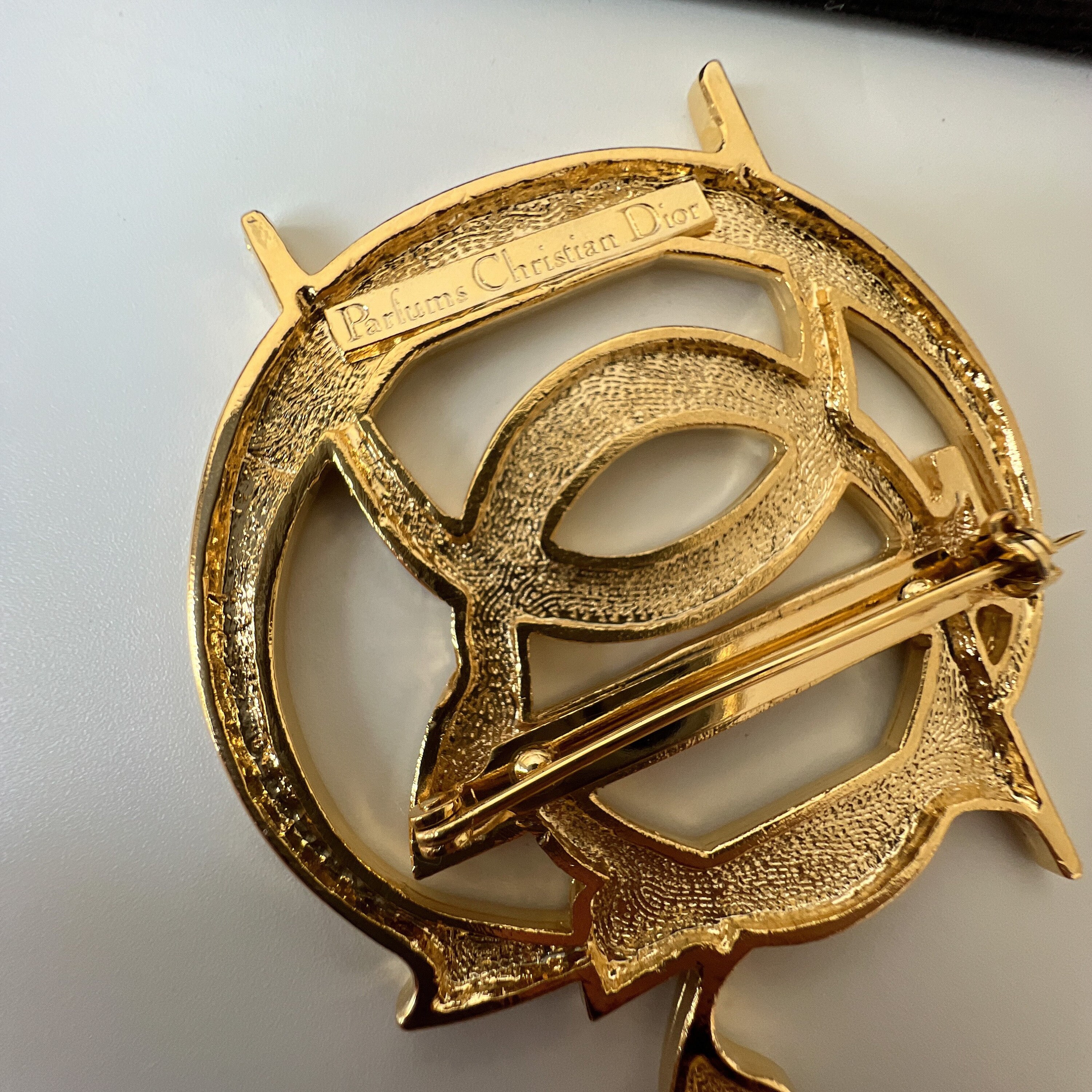 CHRISTIAN DIOR Vintage Dior Logo Brooch - Etsy