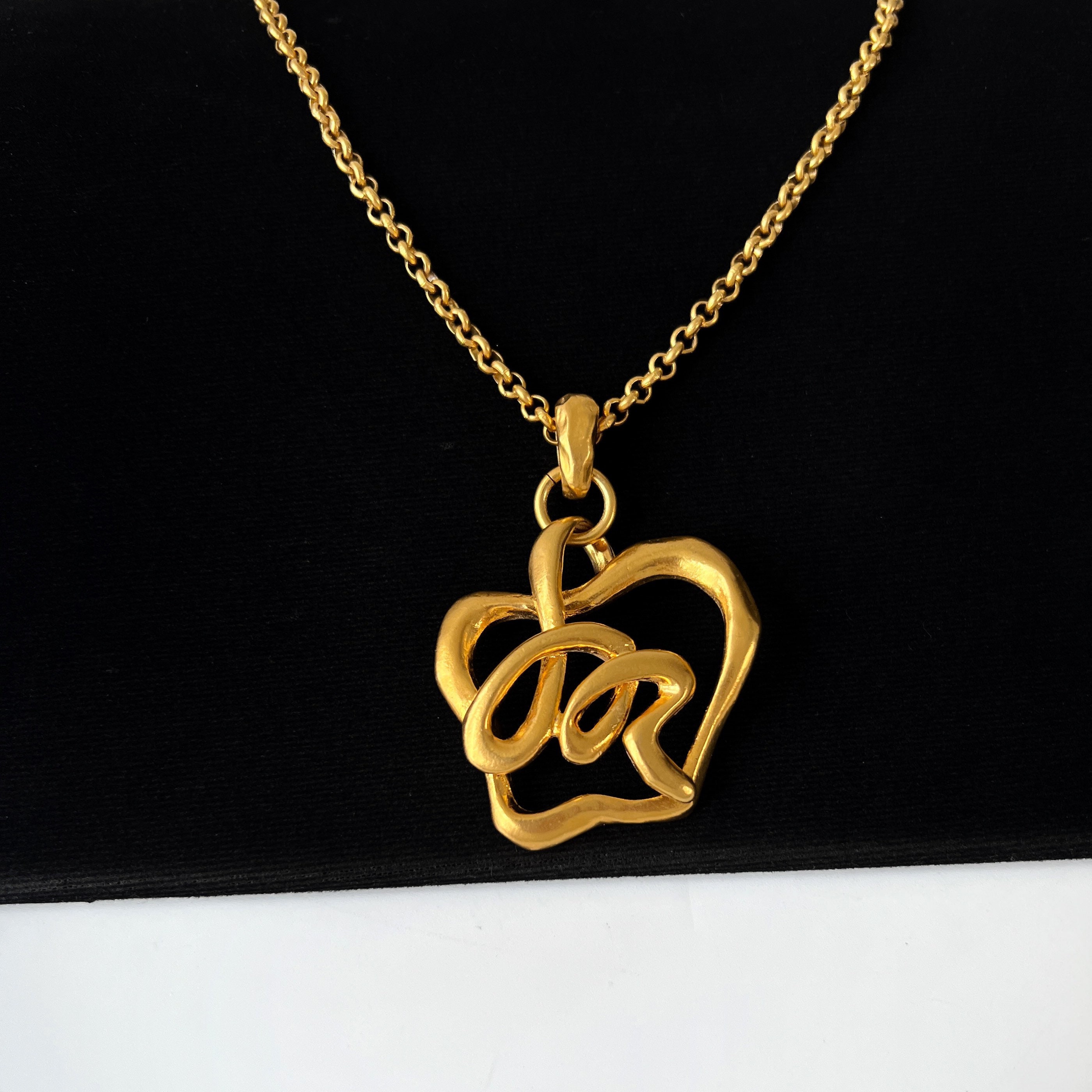 アクセサリー VINTAGE SONIA RYKIEL GOLD CHAIN NECKLASS Vintage Sonia Rykiel Chain, Vintage Designer Jewelry - Etsy