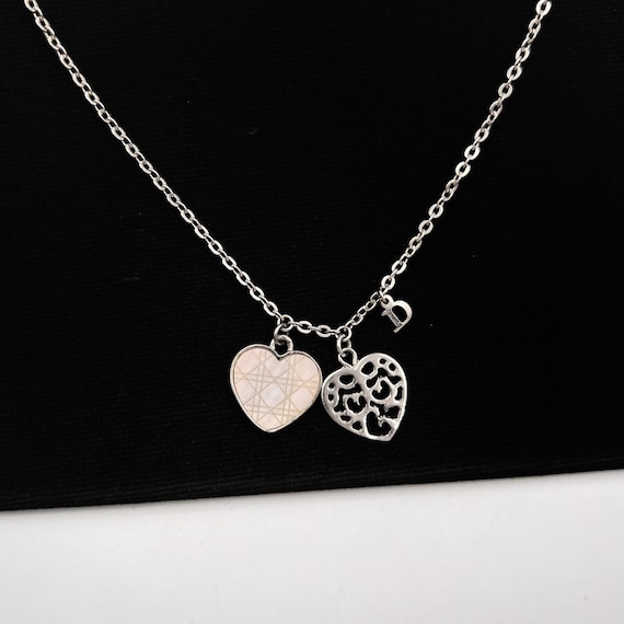 Christian Dior Heart D Pendant Necklace | Rent Christian Dior jewelry for  $55/month - Join Switch