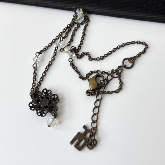 SONIA RYKIEL Vintage Chain Link Choker Necklace - image 6
