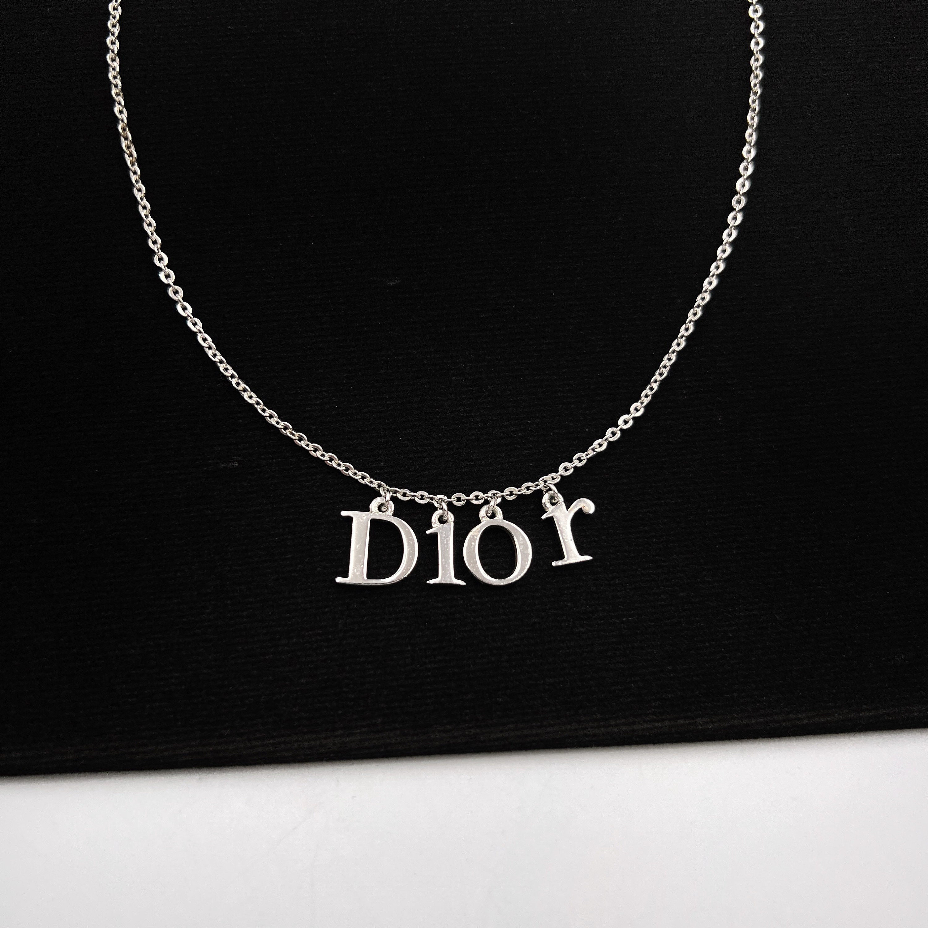 Dior Black Clover Necklace Replica