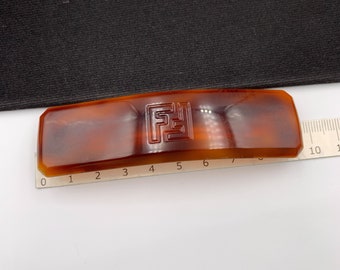 Fendi Vintage FF Logo Hair Clip - Etsy display picture 2