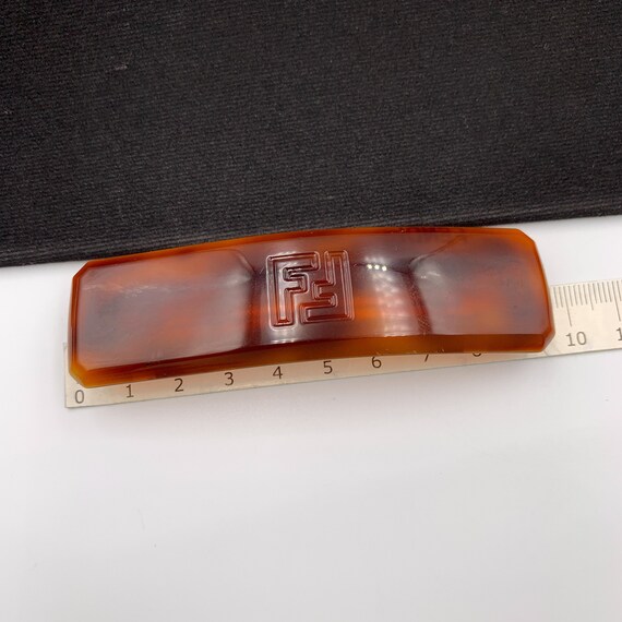 FENDI ヘアピン　ヴィンテージ Fendi Vintage FF Logo Hair Clip - Etsy