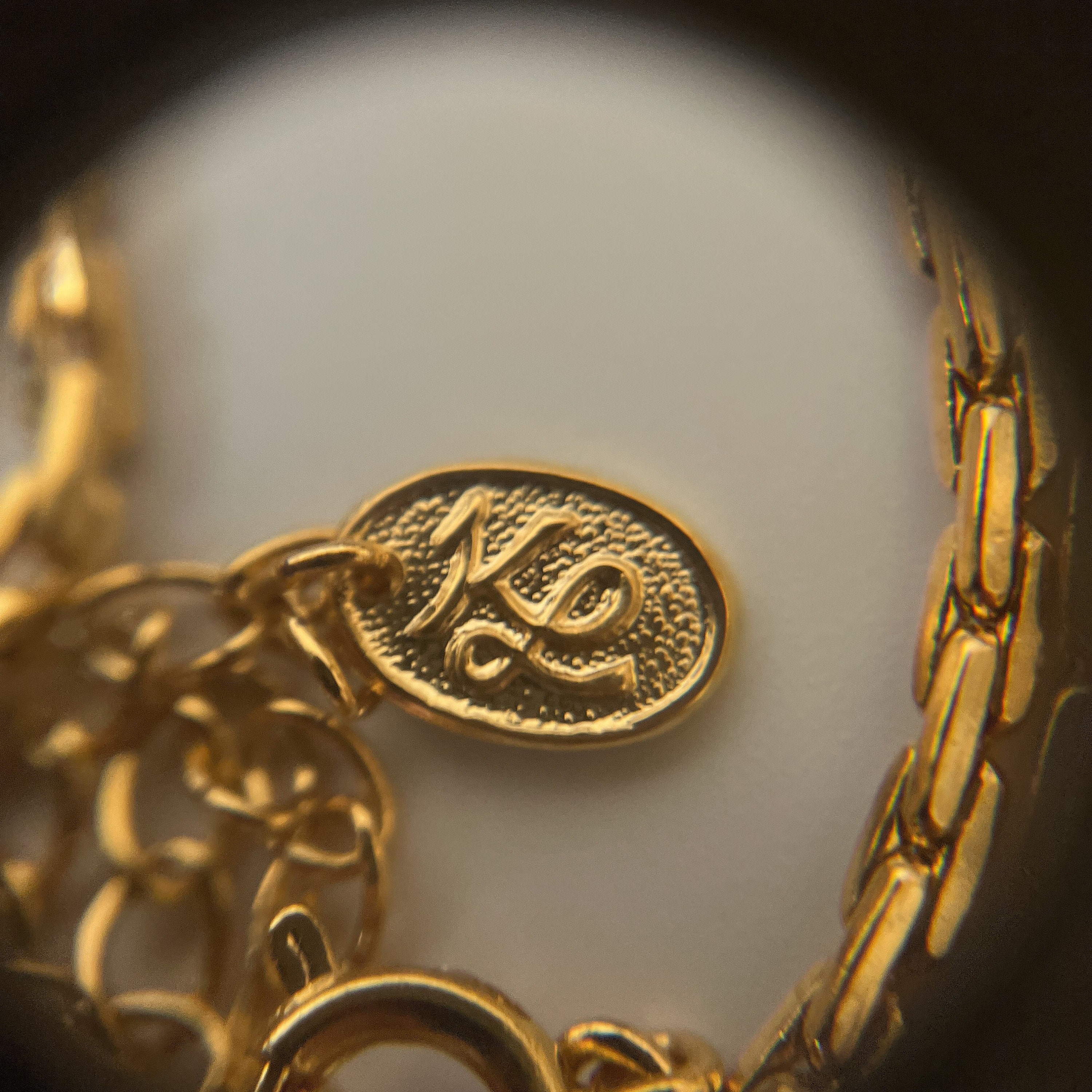 Karl Lagerfeld Vintage KL Enamel Pendant Necklace - Etsy