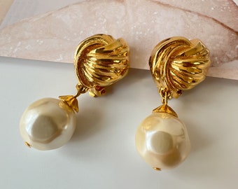 Boucle d'oreille plaqué or demi boule- Plaqué Or chez Sainte Foy Bijoux