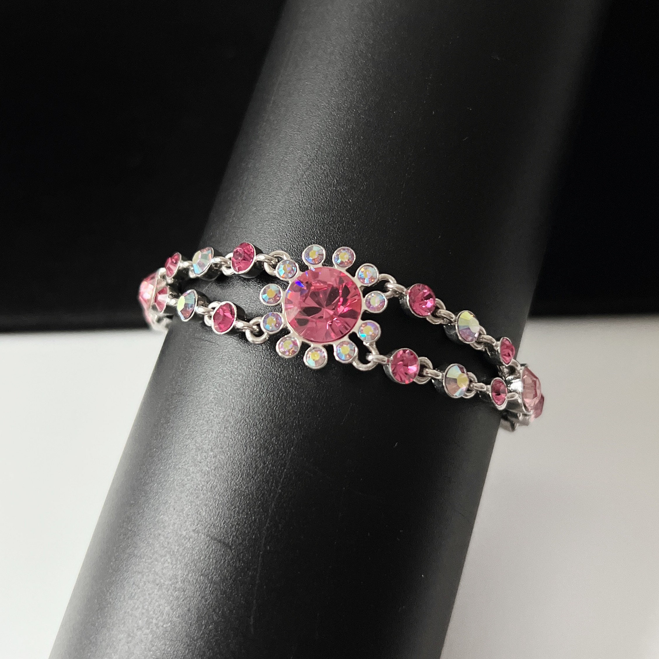 GIVENCHY VINTAGE 80s ストーン装飾 2連チェーンブレスレット 楽天市場】【動画有】ジパンシー GIVENCHY チェーン ブレスレット