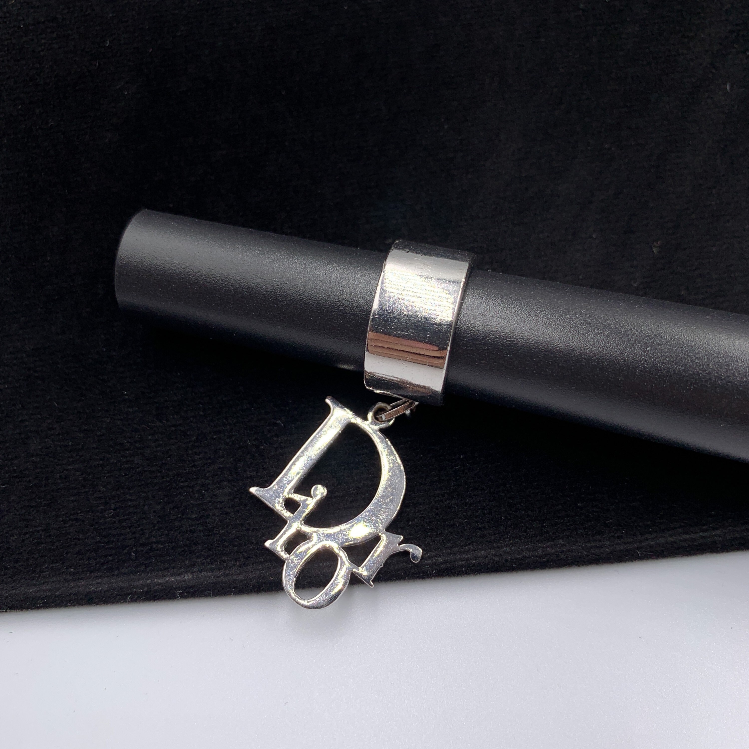 Christian Dior Vintage Dior Charm Logo Ring - Etsy