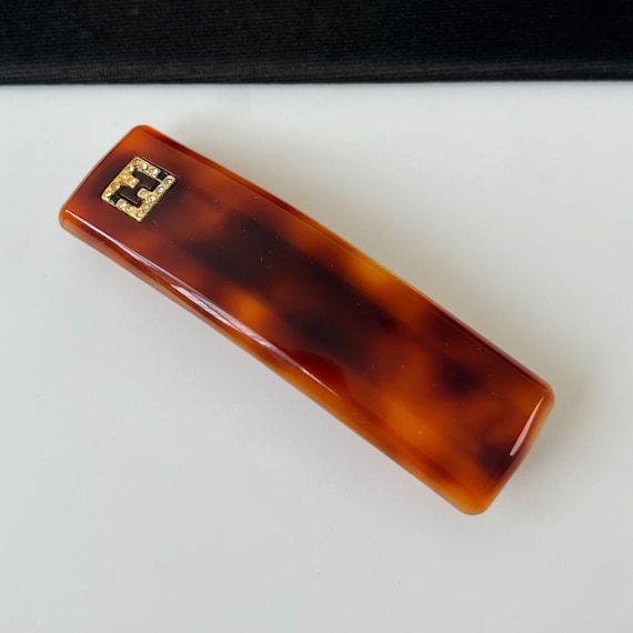 Fendi Vintage FF Logo Hair Clip - Etsy display picture 2