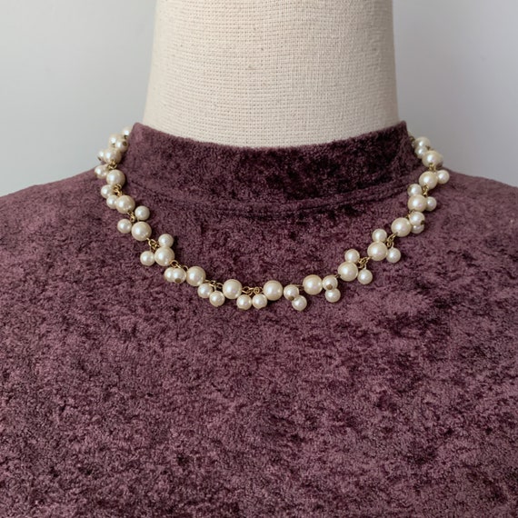 KENZO Vintage Faux Pearl Necklace - Etsy