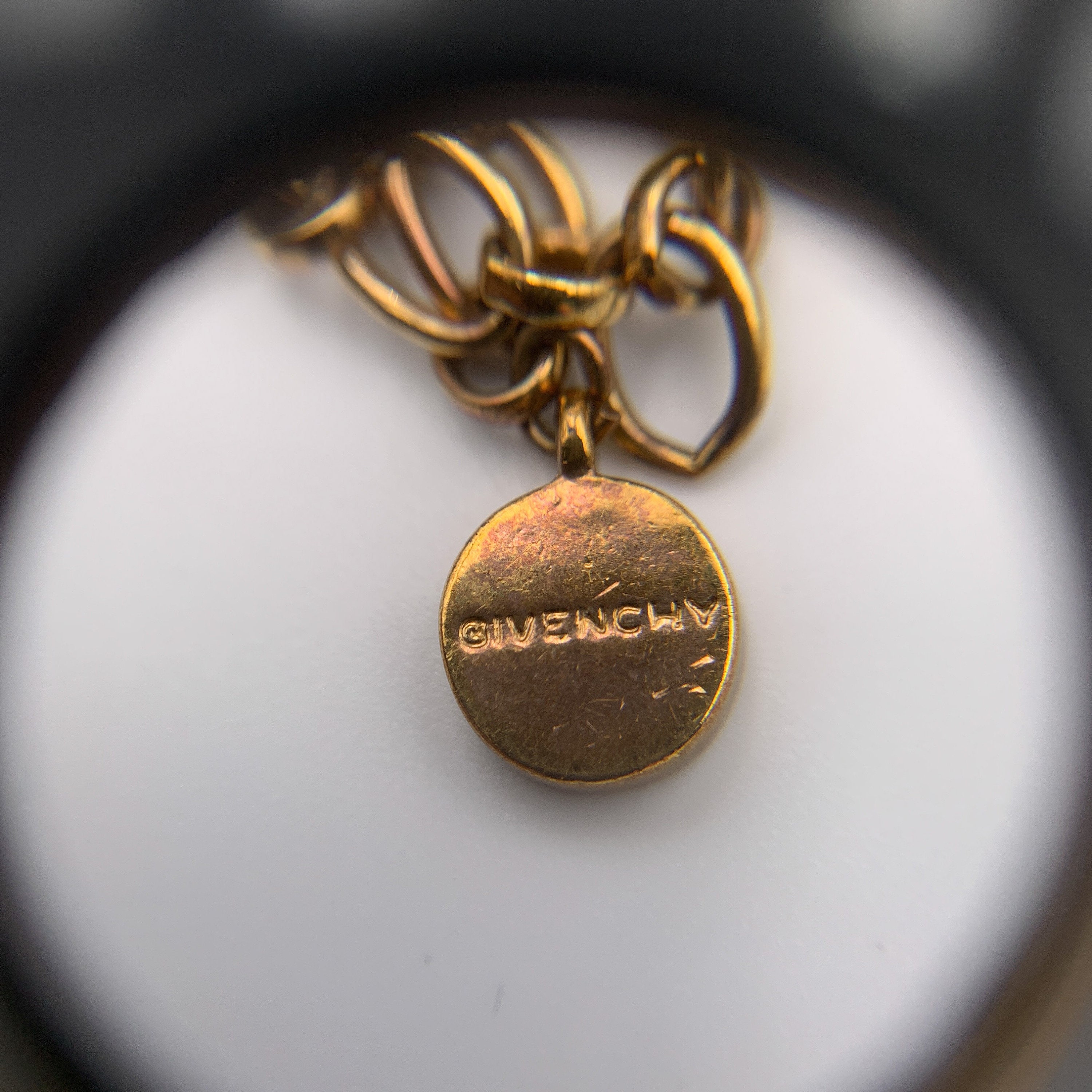 GIVENCHY Vintage Rose Gold Crystal Choker Necklace Etsy