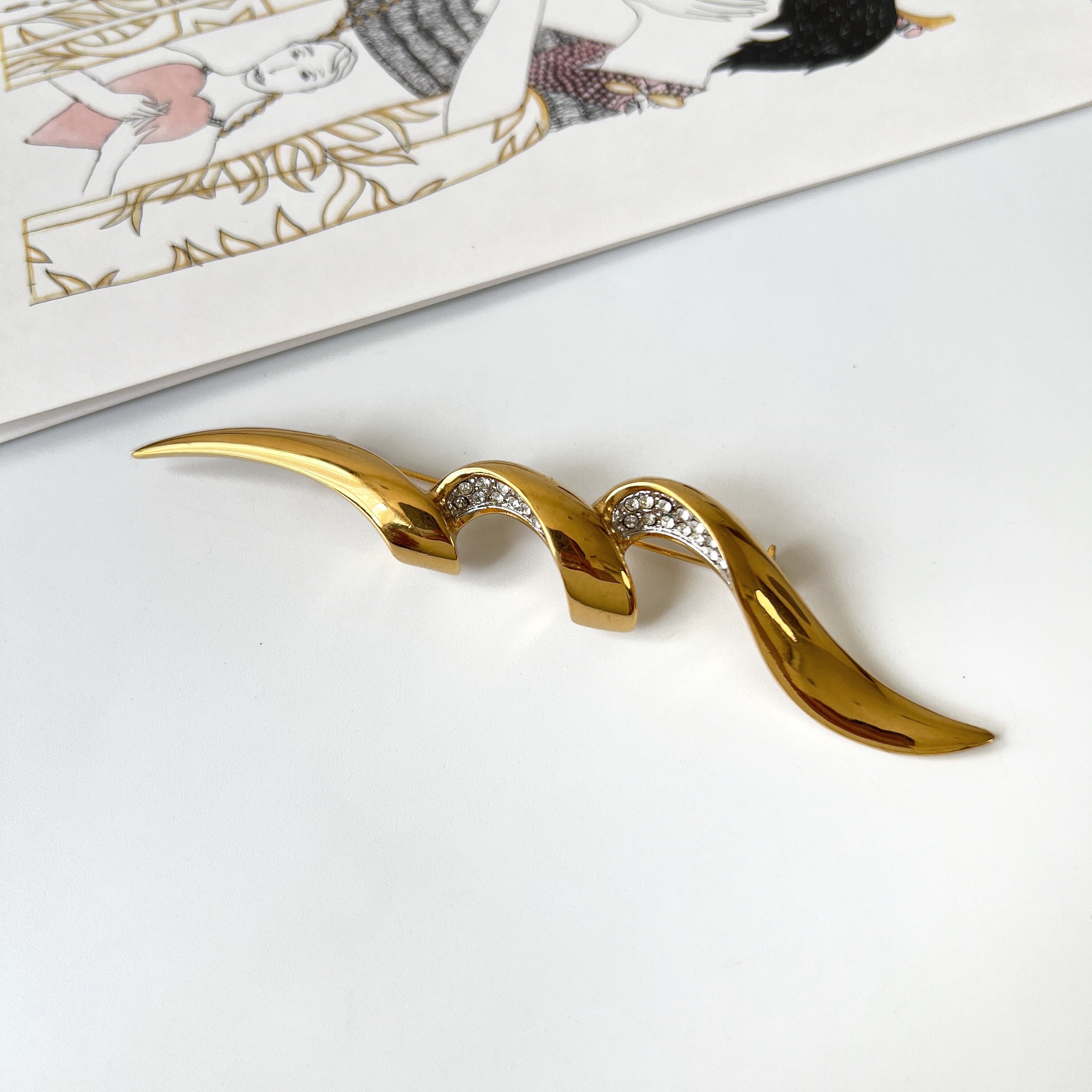 Balmain Brooch - Etsy Canada