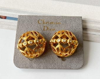Dior cannage earrings best sale