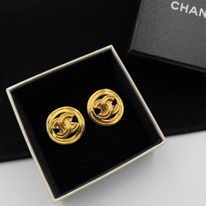 Vintage 90’s Gold Plated Clip on Earrings