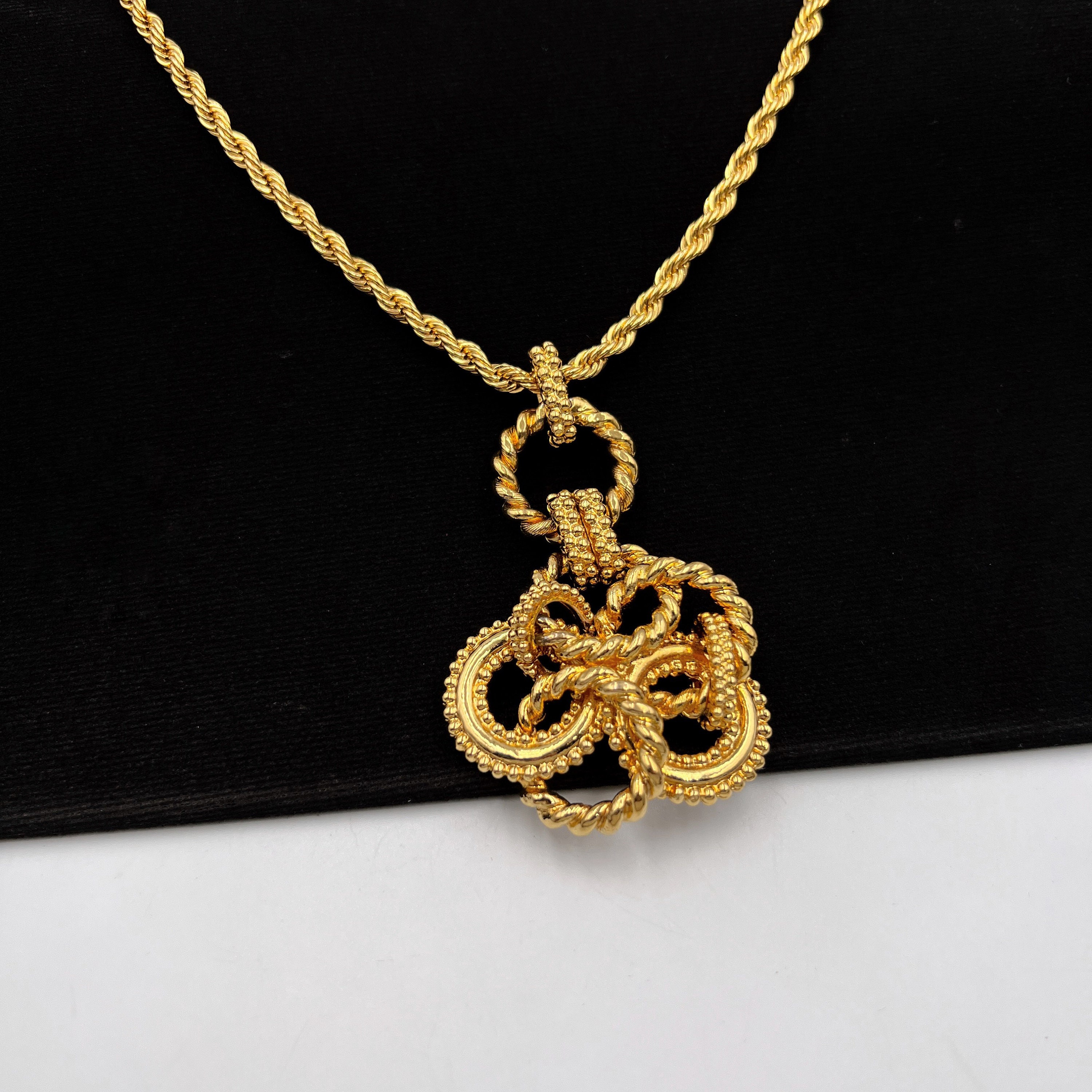 アクセサリー VINTAGE SONIA RYKIEL GOLD CHAIN NECKLASS Vintage Sonia Rykiel necklace | ON SLOWNESS | On Slowness