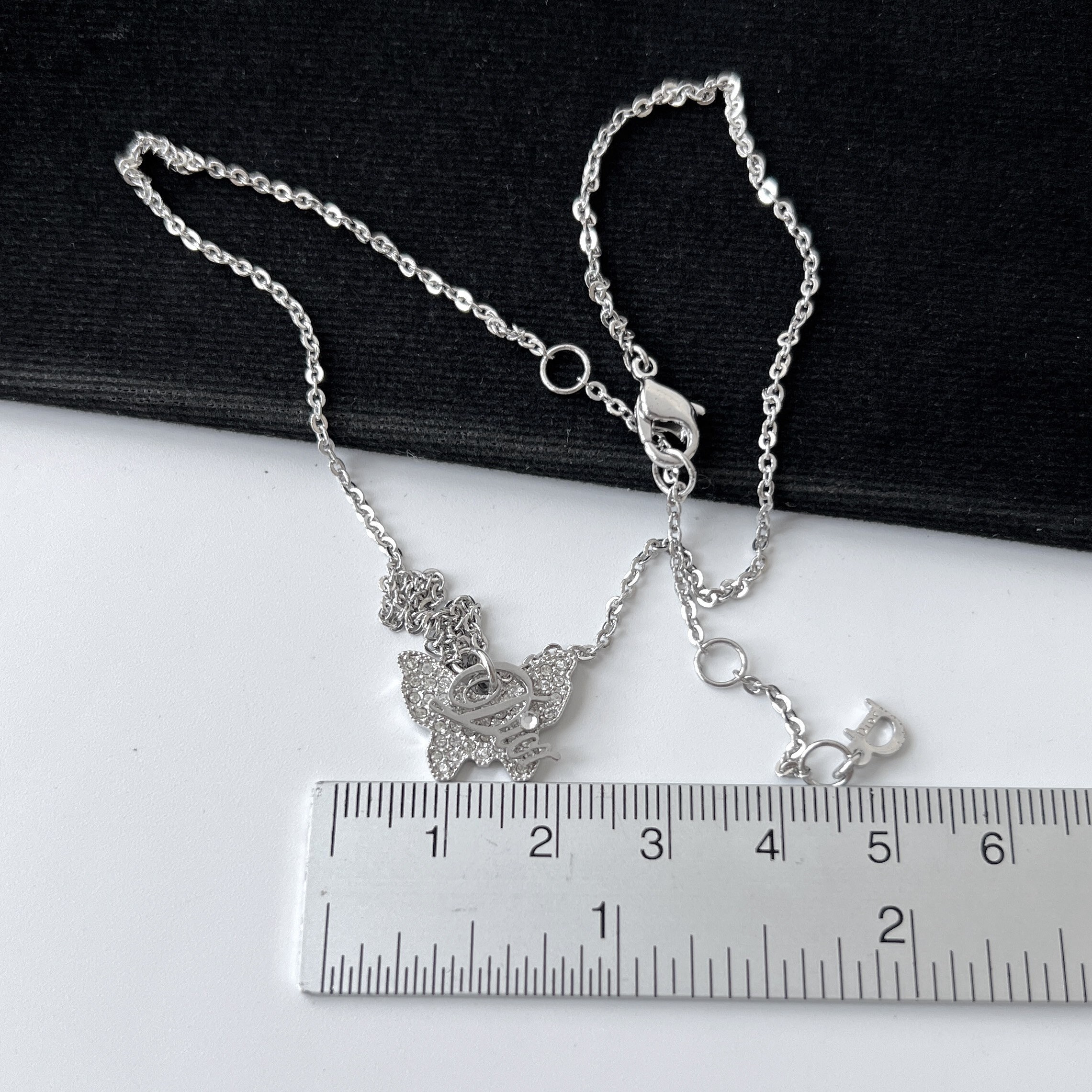 Christian dior butterfly necklace Clearance