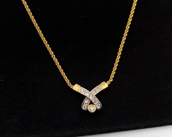 Christian Dior Cube CD Charm Necklace - Etsy 日本