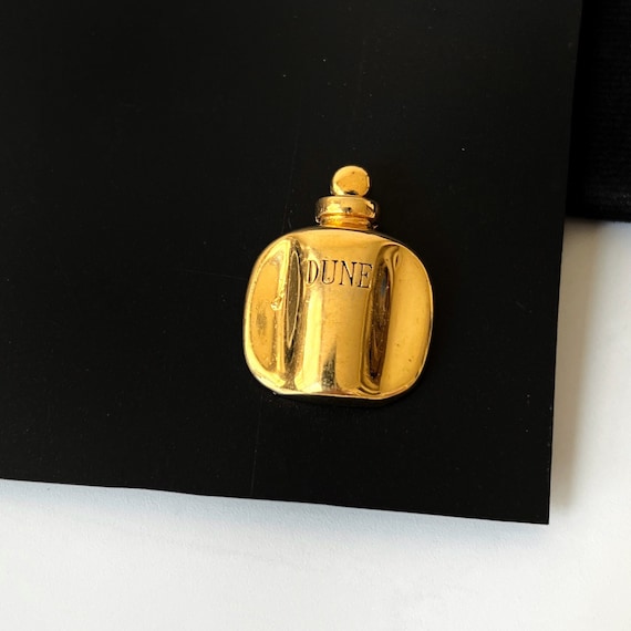 CHRISTIAN DIOR Vintage DUNE Perfume Bottle Pin Etsy