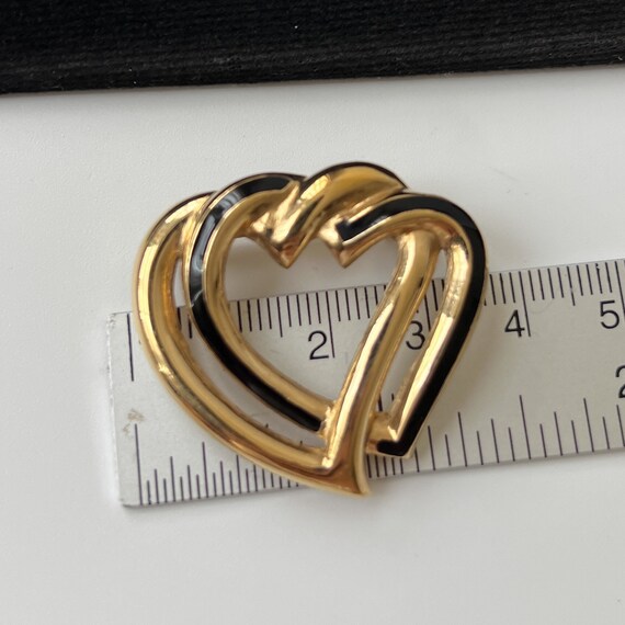 Christian Dior　ディオール　ヴィンテージ　ミルクガラス　ブローチ CHRISTIAN DIOR Vintage Heart Brooch - Etsy