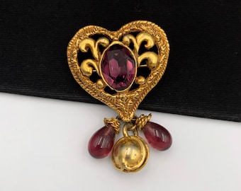 Christian Lacroix - Broche vintage croix - Etsy 日本