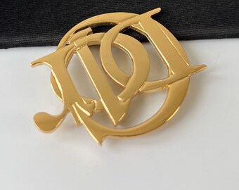 CHRISTIAN DIOR Vintage Dior Logo Brooch - Etsy